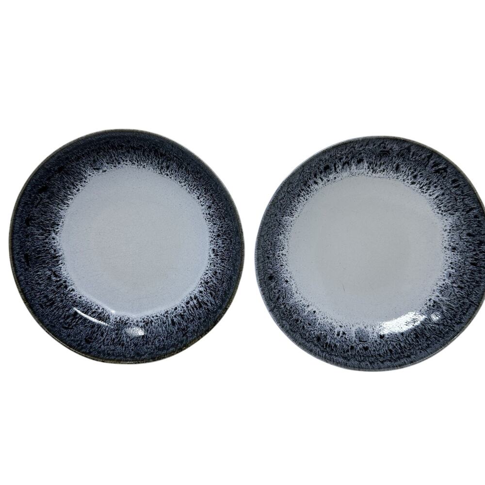 West Elm Reactive Glaze 2 pc. Pasta Bowl Set Blue, Black, White Brown